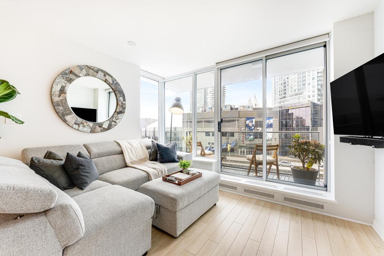 Heart Of Downtown 1 Bd Entire Condo - Pool, Gym, Parking, Office, Ac Vancouver Exterior foto