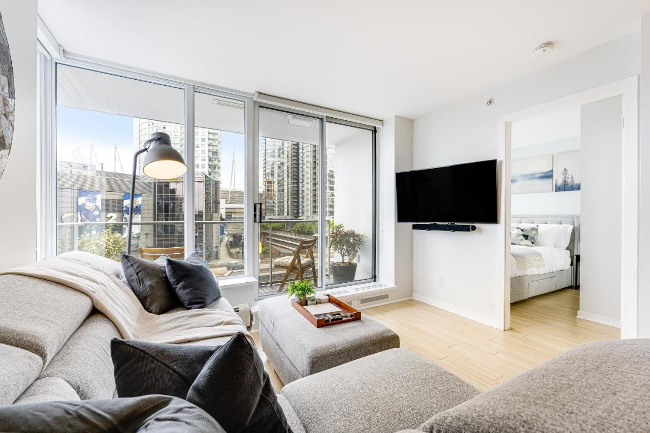 Heart Of Downtown 1 Bd Entire Condo - Pool, Gym, Parking, Office, Ac Vancouver Exterior foto